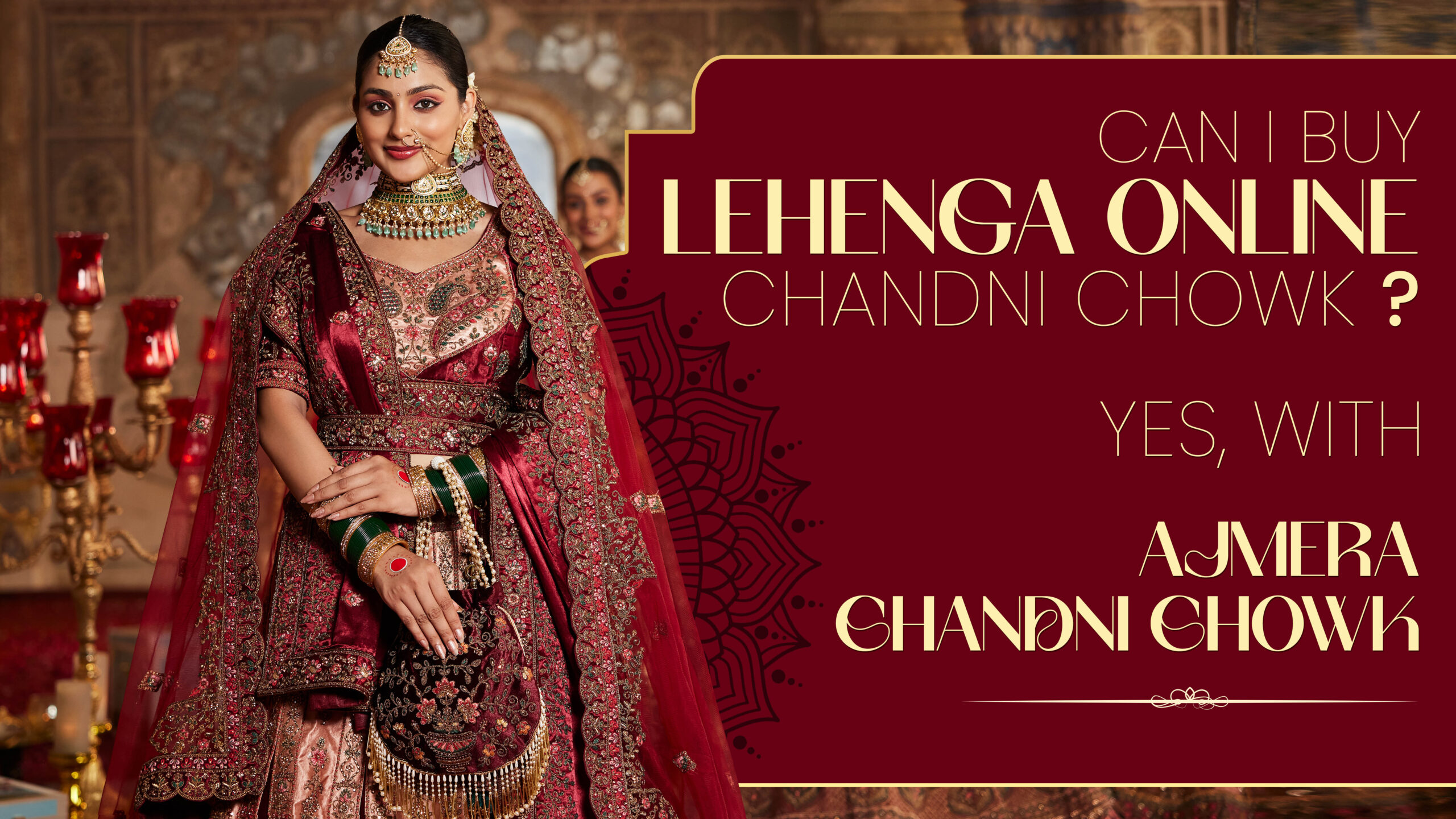 Can I Buy Lehenga Online from Chandni Chowk