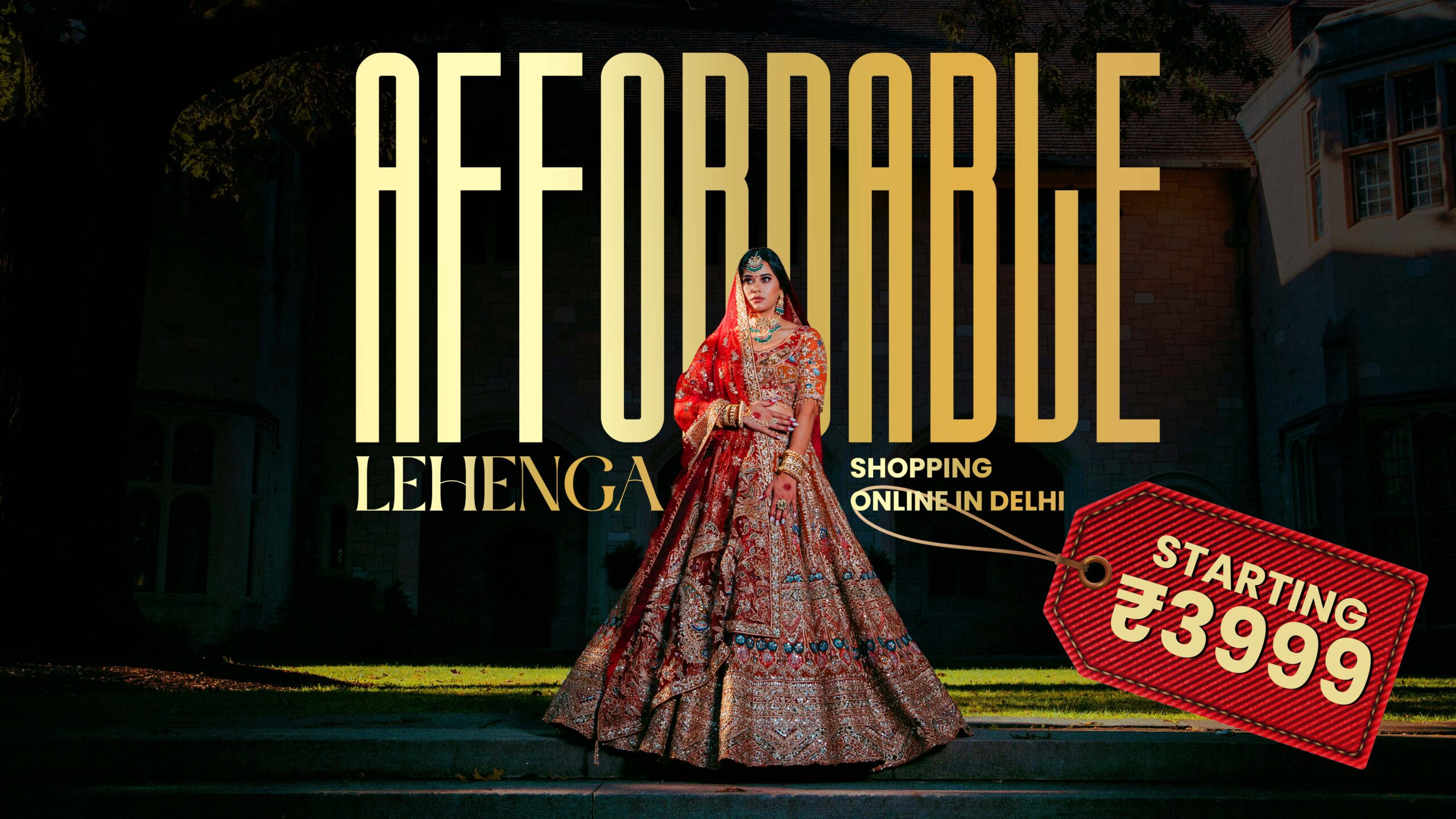 Affordable Lehenga Shopping Online in Delhi