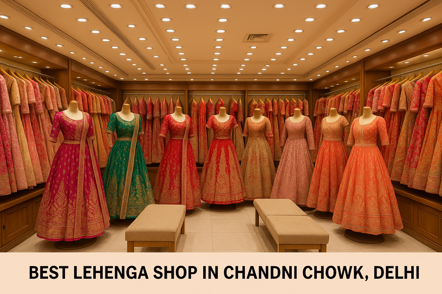 Best Lehenga Shop in Chandni Chowk Delhi