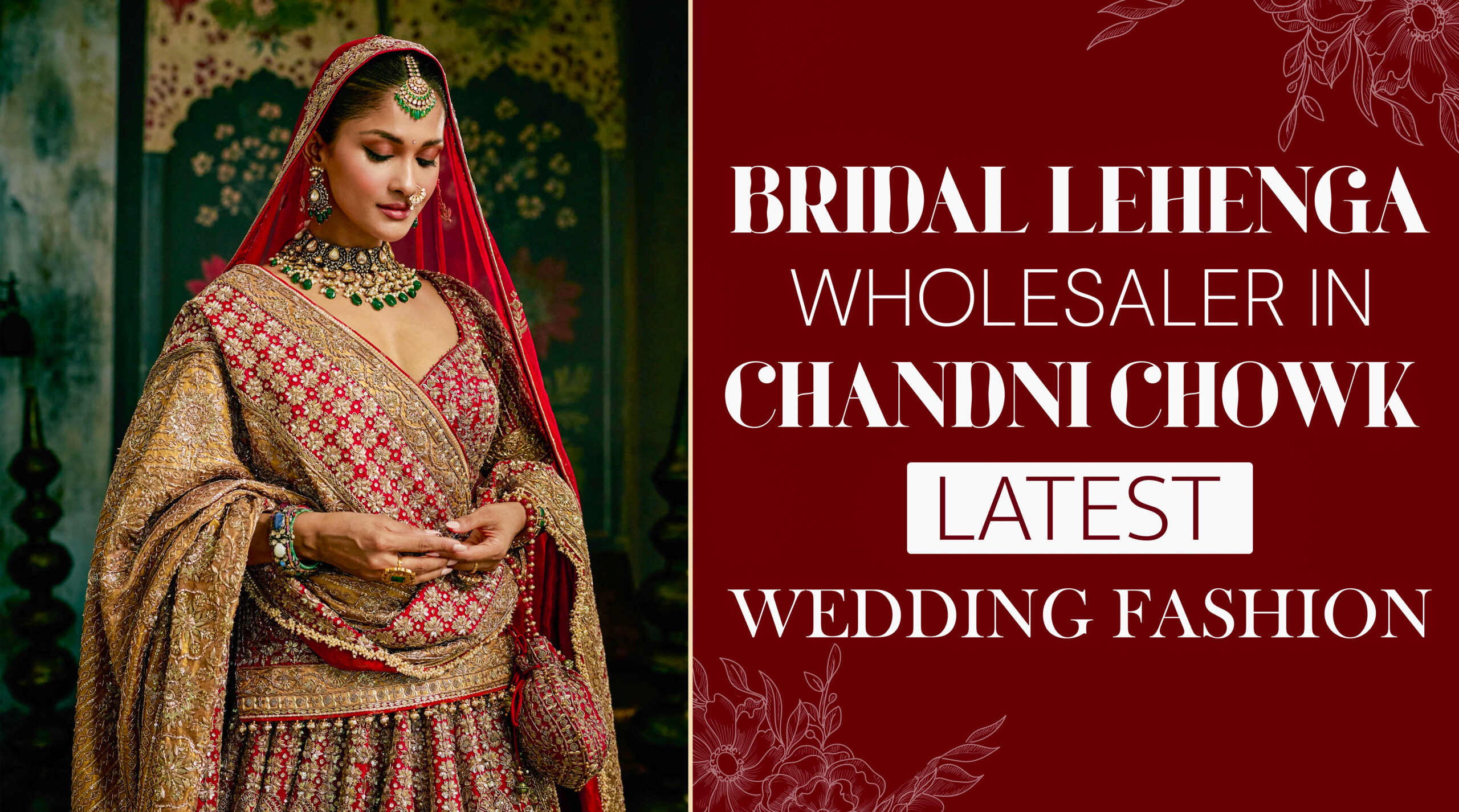 Bridal Lehenga Wholesaler in Chandni Chowk