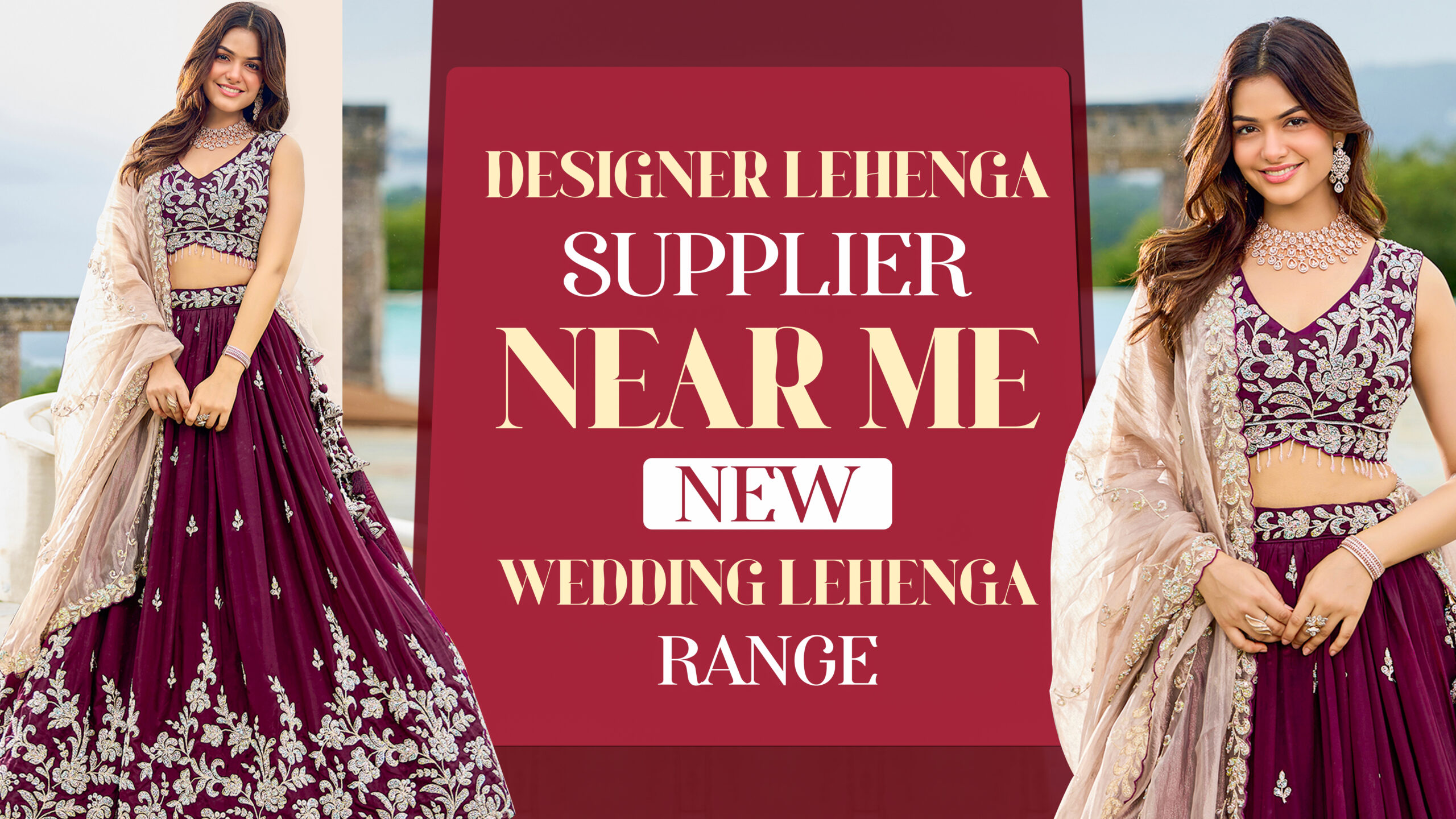 Designer Lehenga Supplier Near Me | Latest Wedding Lehenga Collection 2025 | Ajmera Chandni Chowk