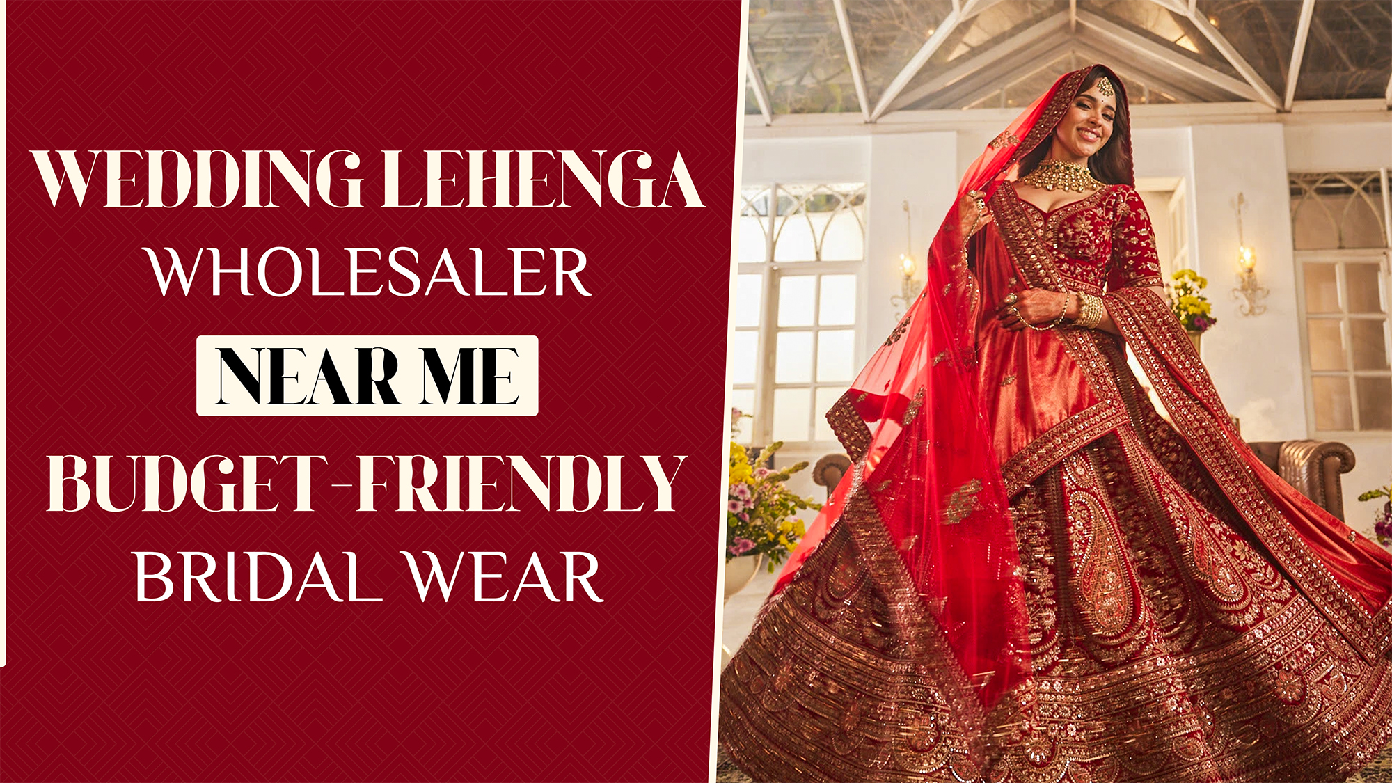 wedding lehenga wholesaler near me, bridal lehenga wholesale market, Ajmera Chandni Chowk, budget bridal wear, wholesale lehenga supplier, wedding lehenga manufacturers, Chandni Chowk lehenga wholesale