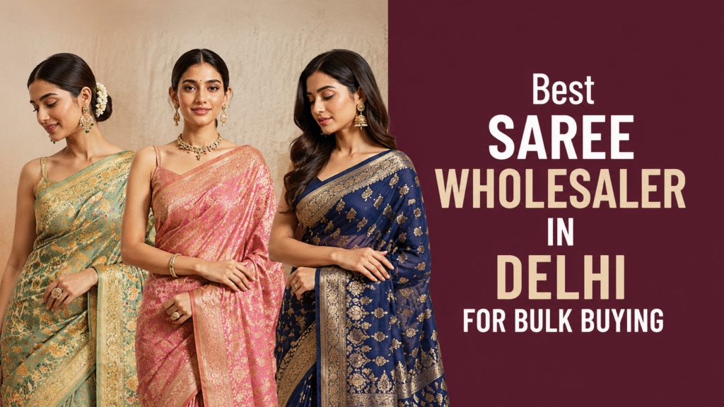 Best Saree Wholesaler in Delhi for Bulk Buying – Premium Wholesale Saree Collection