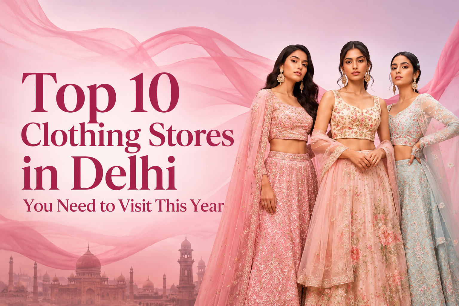 Top Clothing Stores in Delhi featuring trendy ethnic fashion and designer outfits for women