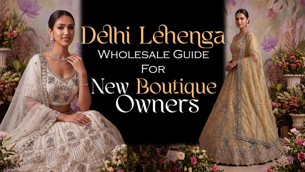 Lehenga Wholesale in Delhi guide for new boutique owners