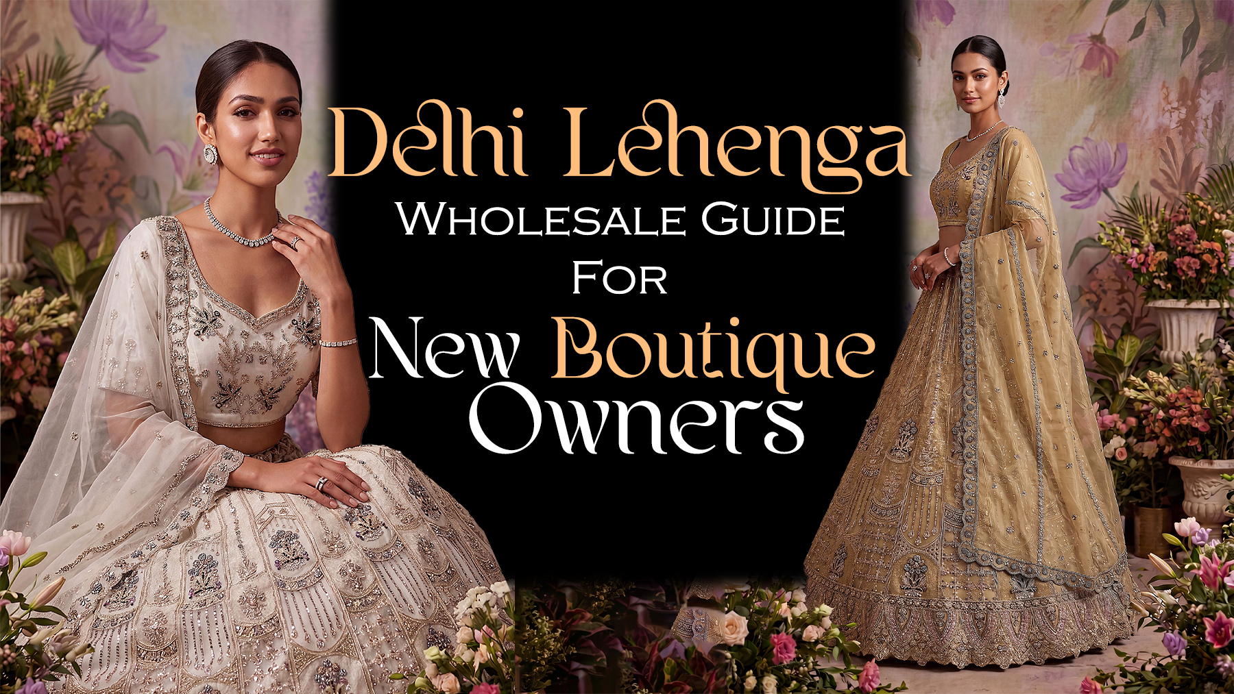 Lehenga Wholesale in Delhi guide for new boutique owners