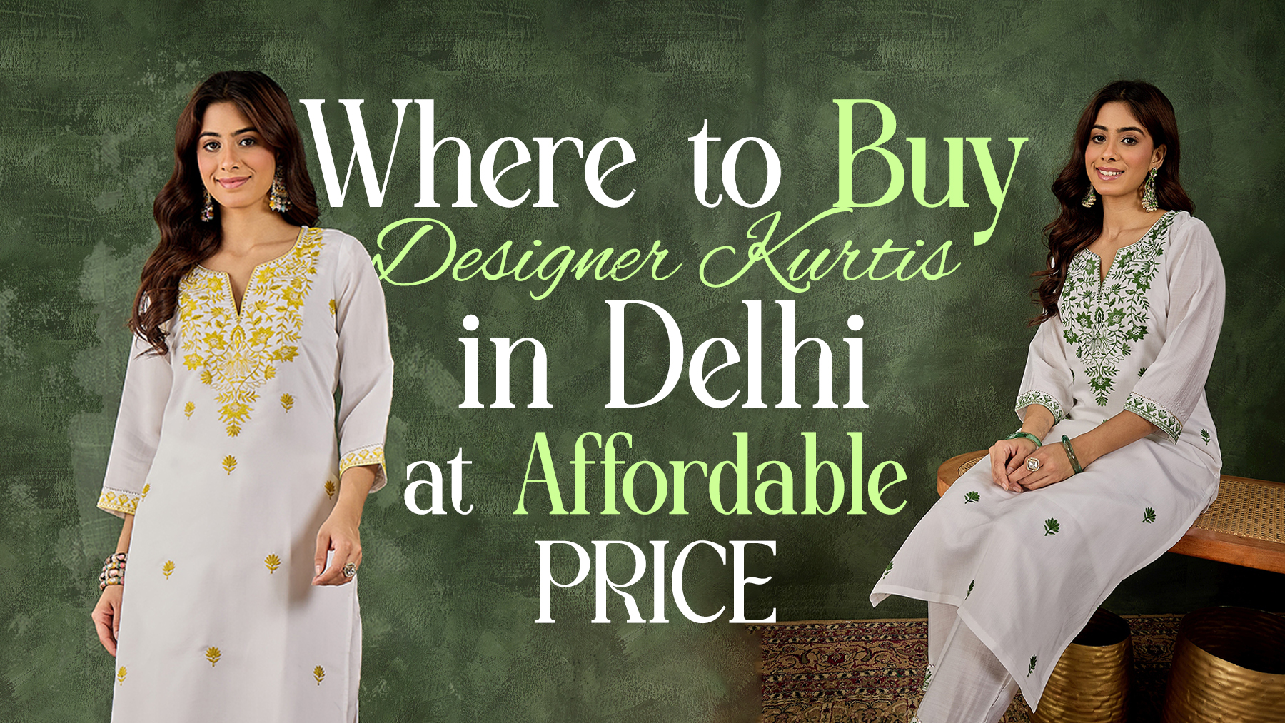 Designer Kurtis in Delhi at affordable prices for women