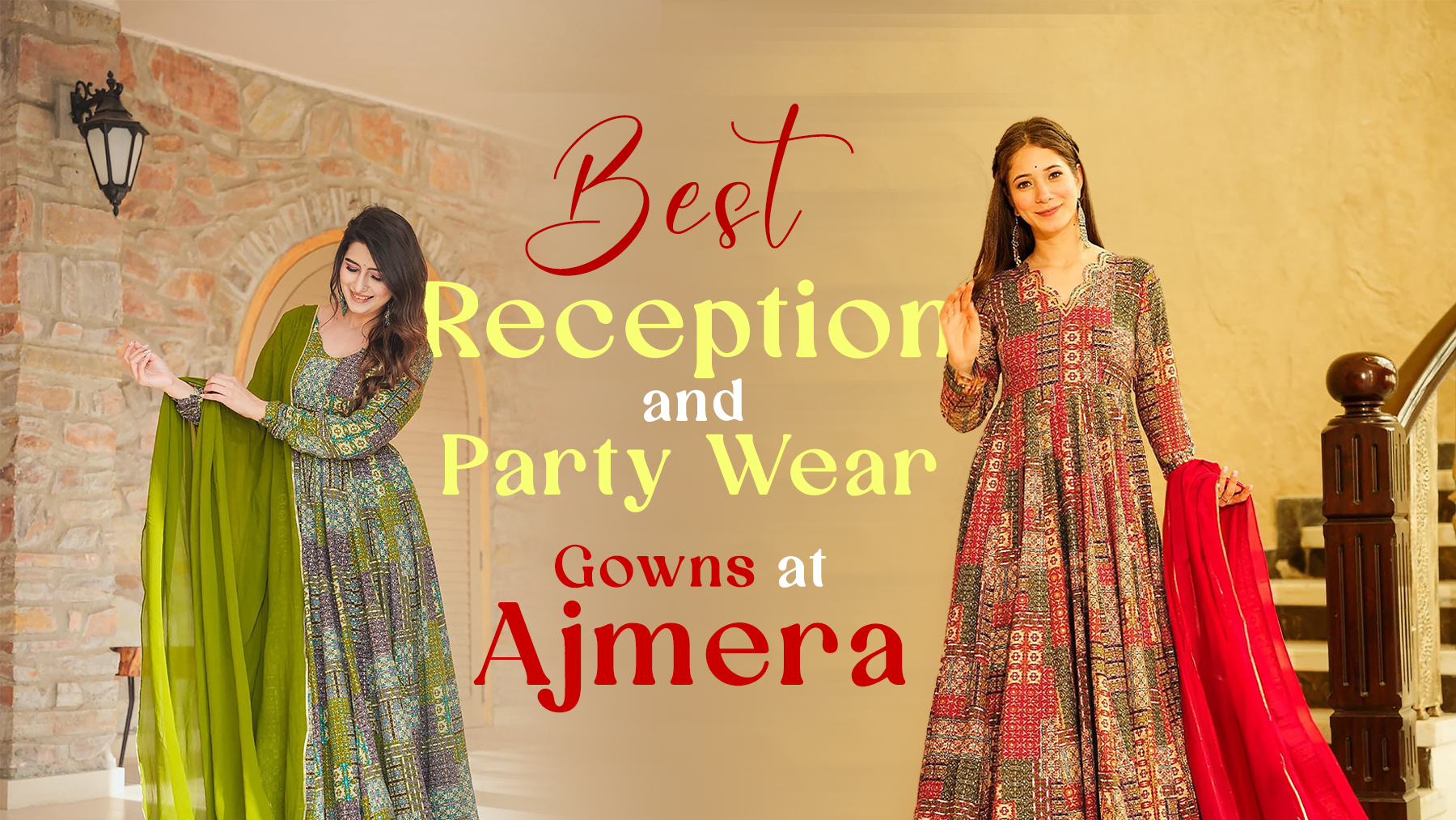Party Wear Gowns at Chandni Chowk for weddings and receptions