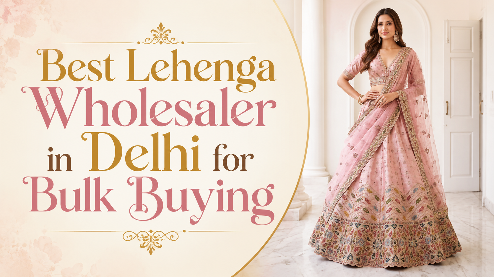 Best Lehenga Wholesaler in Delhi for Bulk Buying with Designer Bridal Lehenga Collection