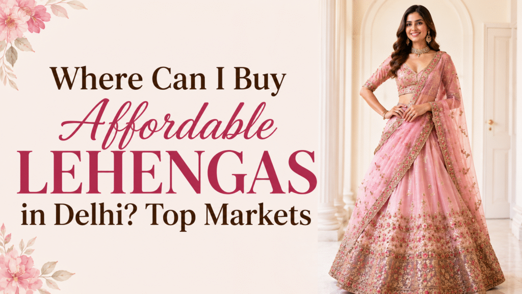 Best Lehenga Shops in Delhi