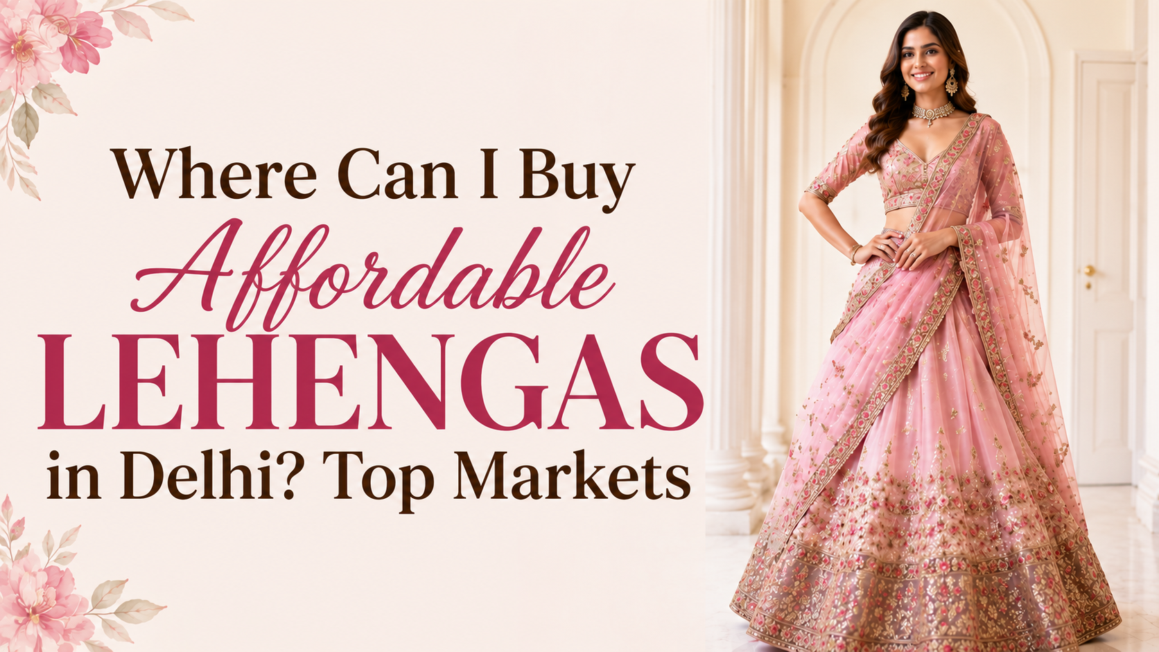 Best Lehenga Shops in Delhi